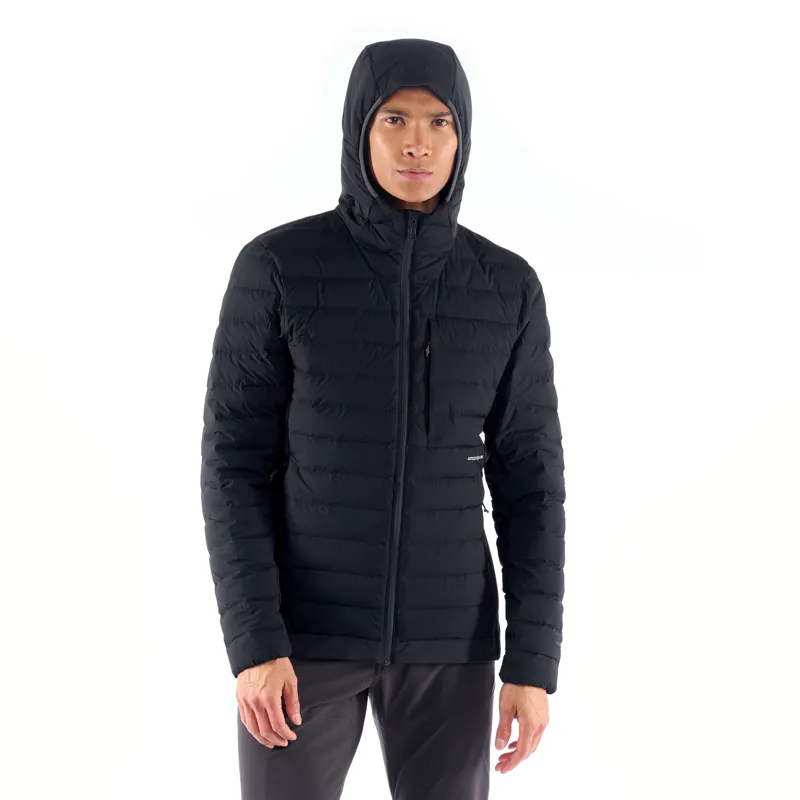 Artilect Mens Divide Fusion Stretch Hoodie Black-4